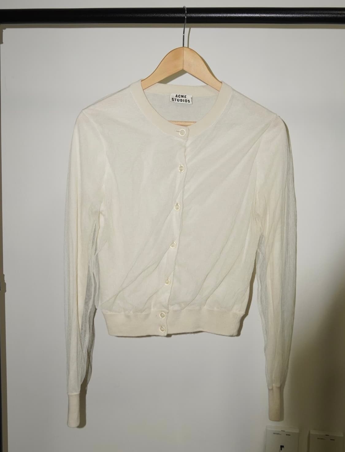 ACNE STUDIOS Chiffon Cardigan 아크네 쉬폰 가디건 상품이미지6