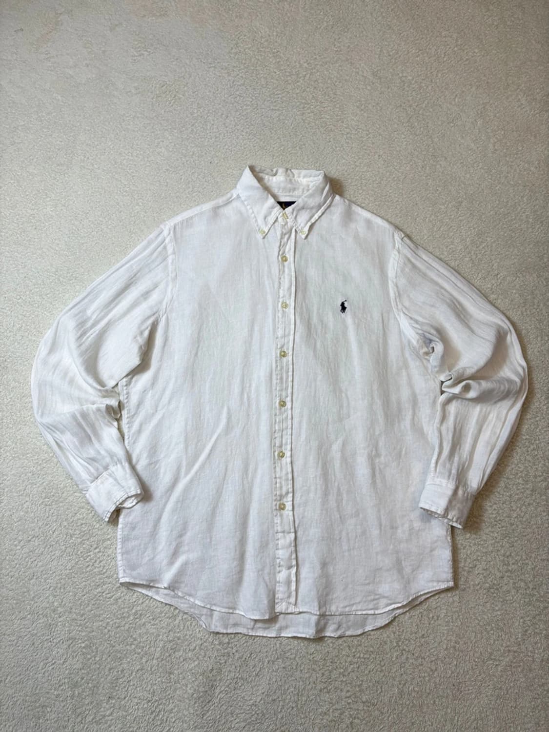 폴로 랄프로렌 솔리드 100% 린넨 셔츠 PN6269 상품이미지1