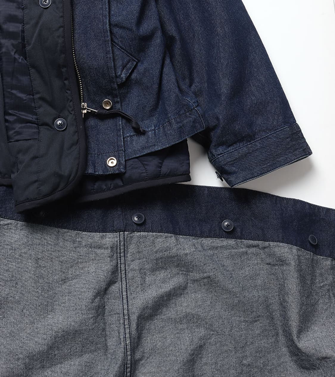 RAGEBLUE - DENIM M65 PARKA (DETACHABLE) 상품이미지9