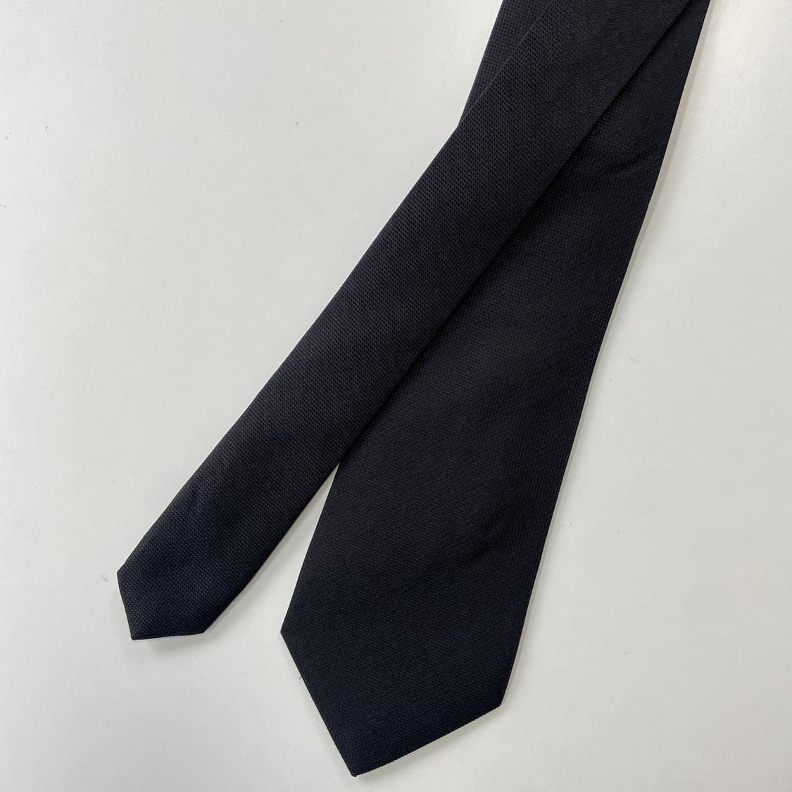 G FRERE 블랙 실크 넥타이 상품이미지2