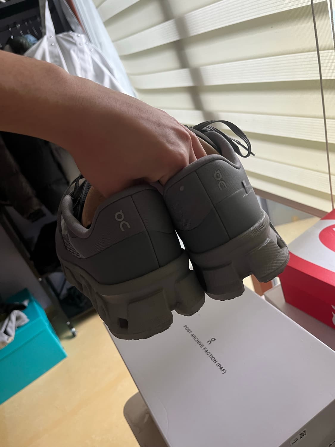 온러닝 파프 클라우드몬스터 그레이 270 상품이미지4