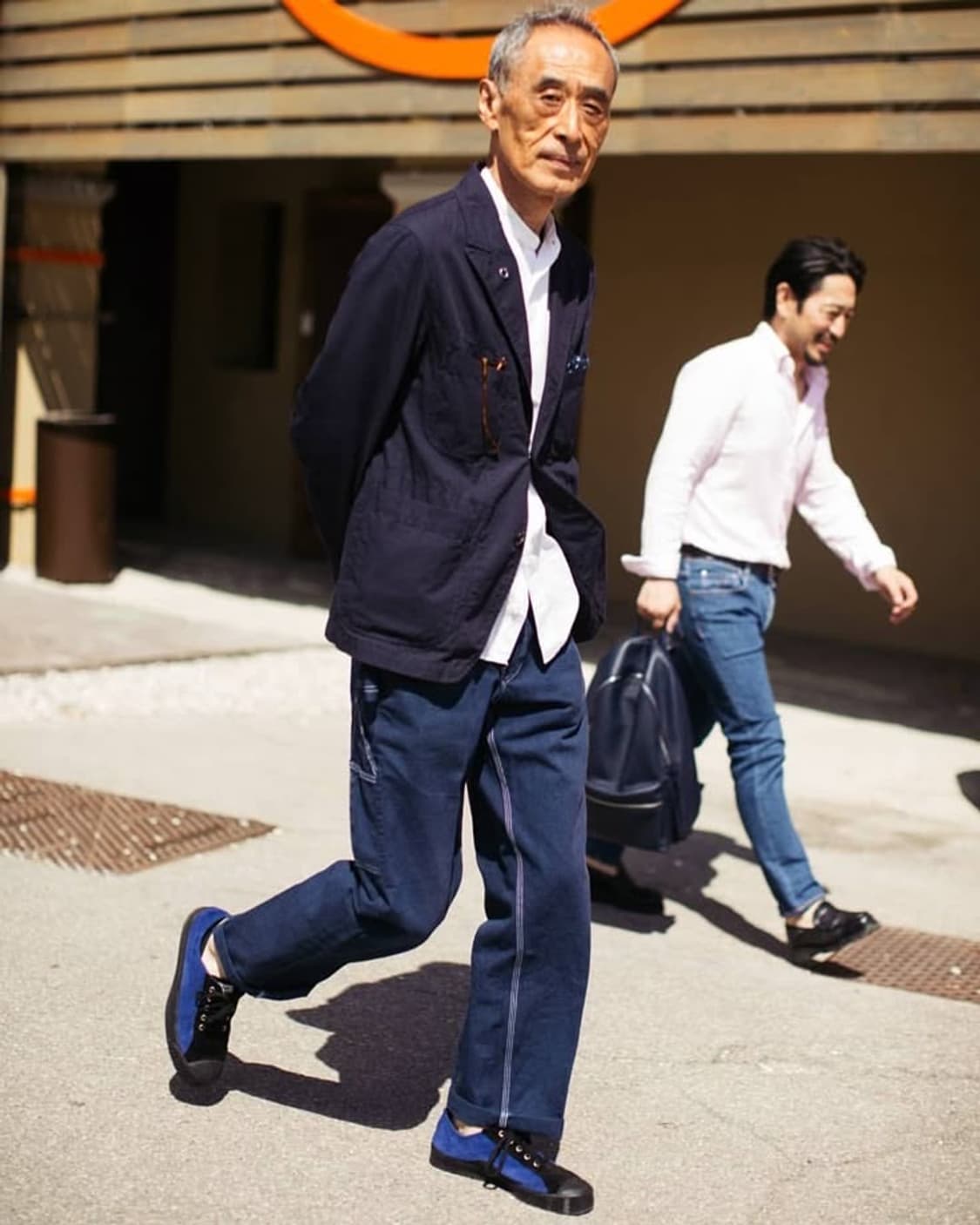 엔지니어드 가먼츠 베드포드자켓 네이비 코튼 나일론 S 상품이미지2