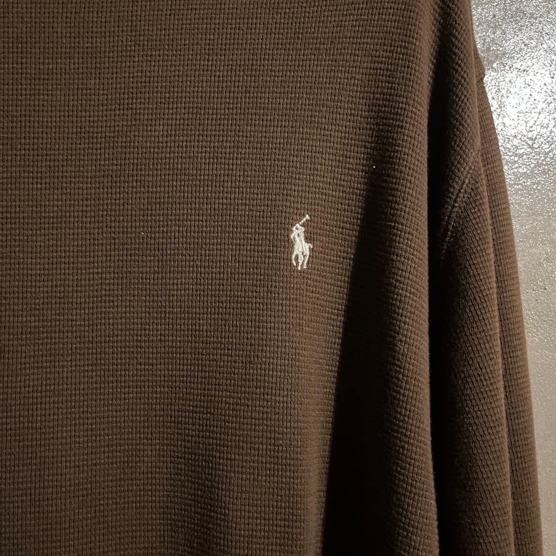 폴로랄프로렌 와플 롱슬리브 브라운 상품이미지6