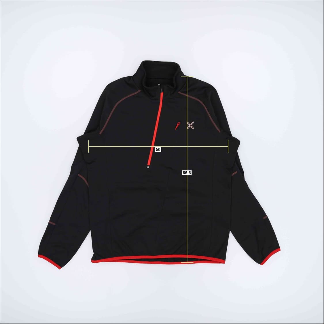 [XL] 몬츄라 남성 플리스 반집업 기능성 긴팔 티셔츠 N6833 상품이미지8