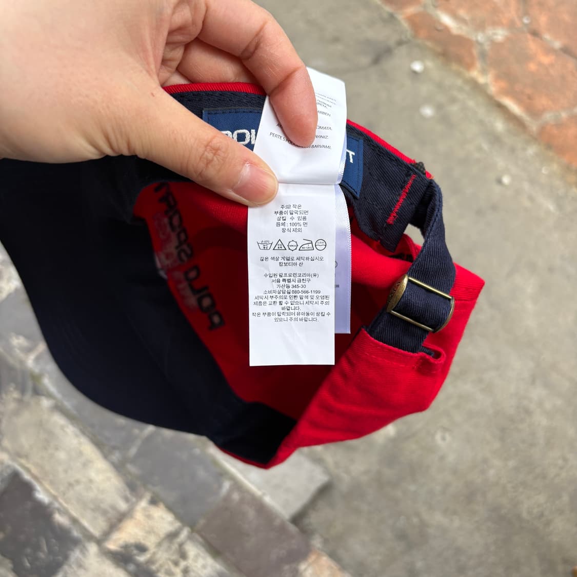 Polo 폴로 스포츠 투톤 볼캡 모자 상품이미지7