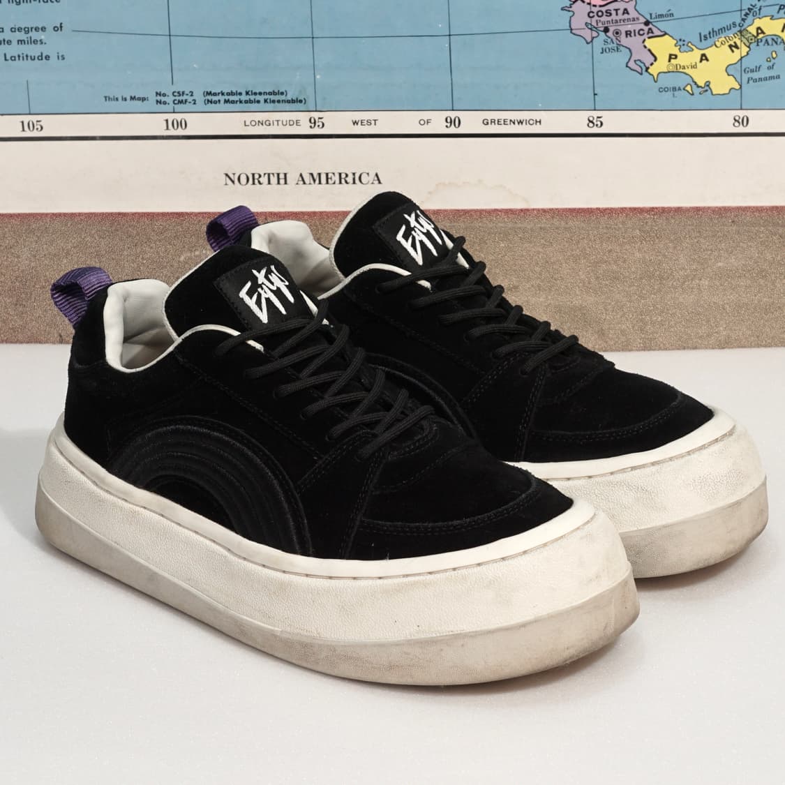 이티스 소닉 스웨이드 오버솔 스니커즈 상품이미지3