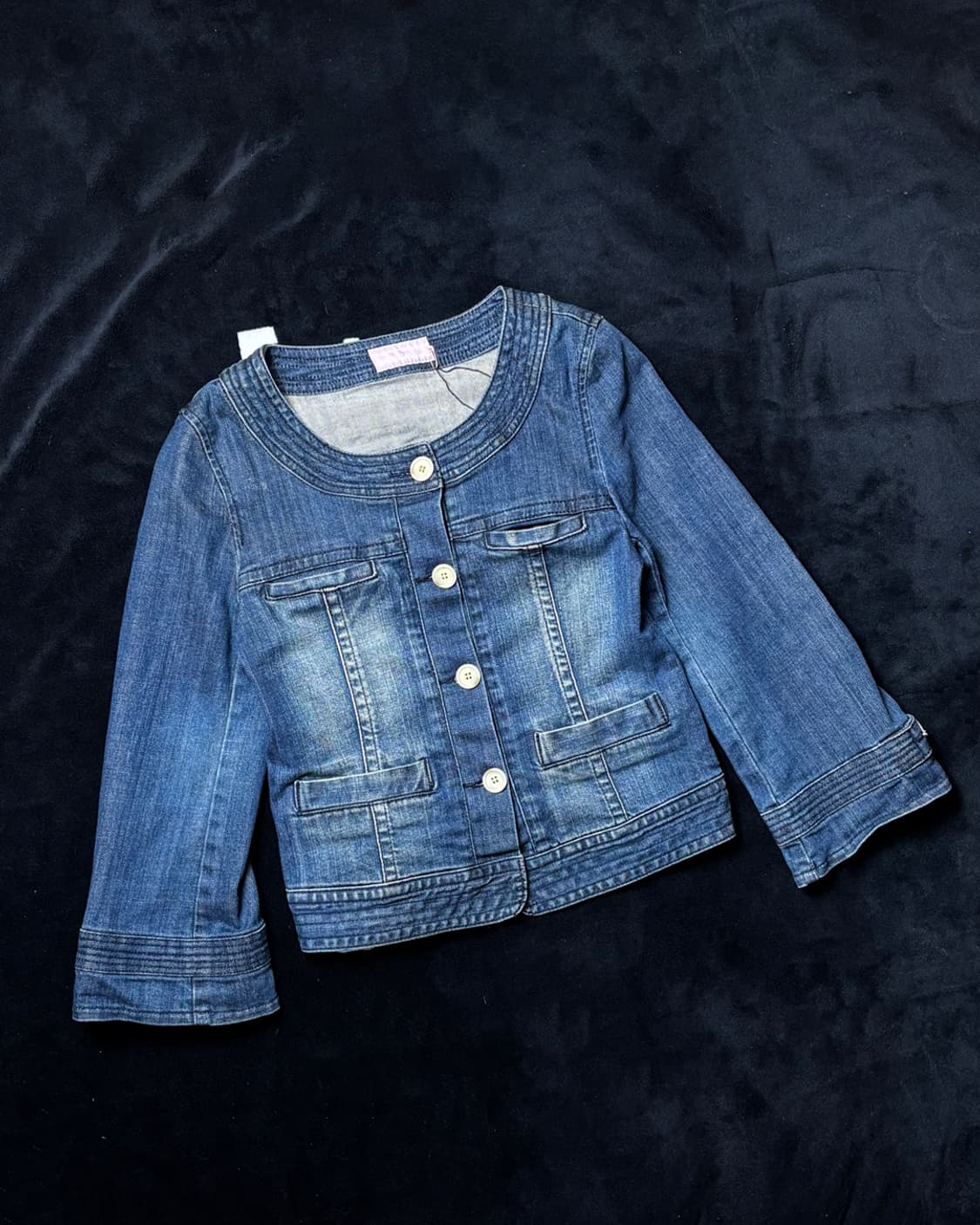 일본빈티지 mimi & roger 청자켓 상품이미지1