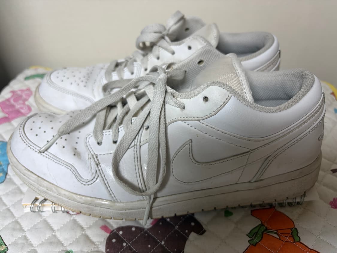 에어조던1로우 트리플화이트(260) 상품이미지3