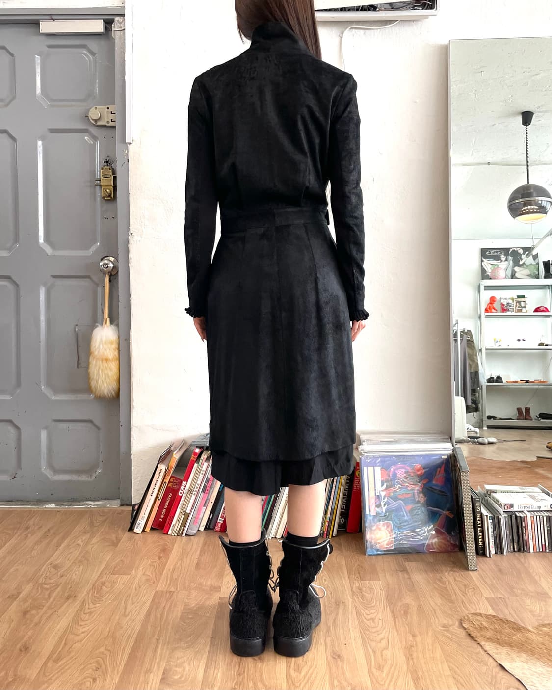 [40] 릭오웬스 12fw 램스킨 코트 상품이미지4