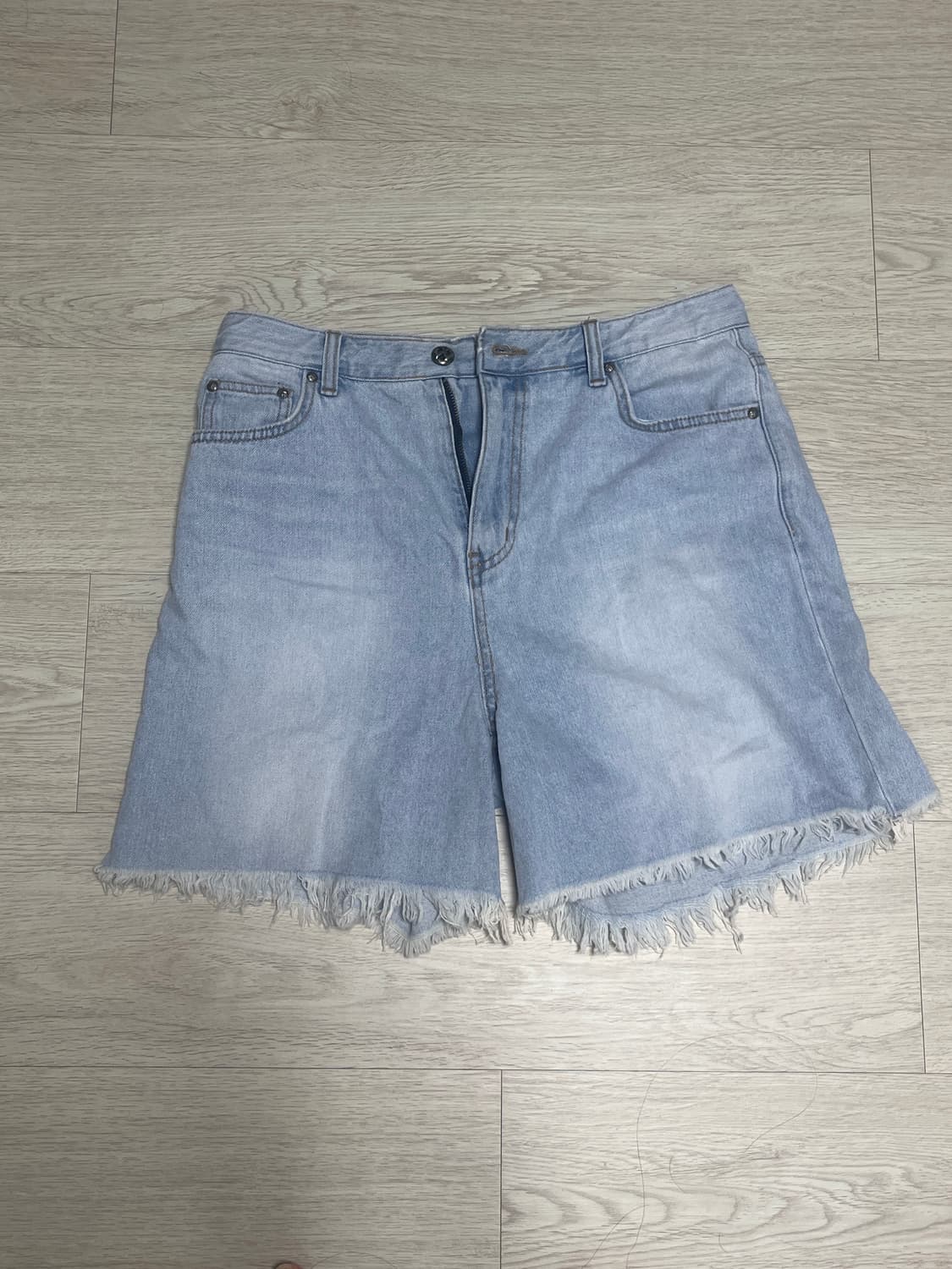 Yeel 데님 쇼츠 상품이미지4