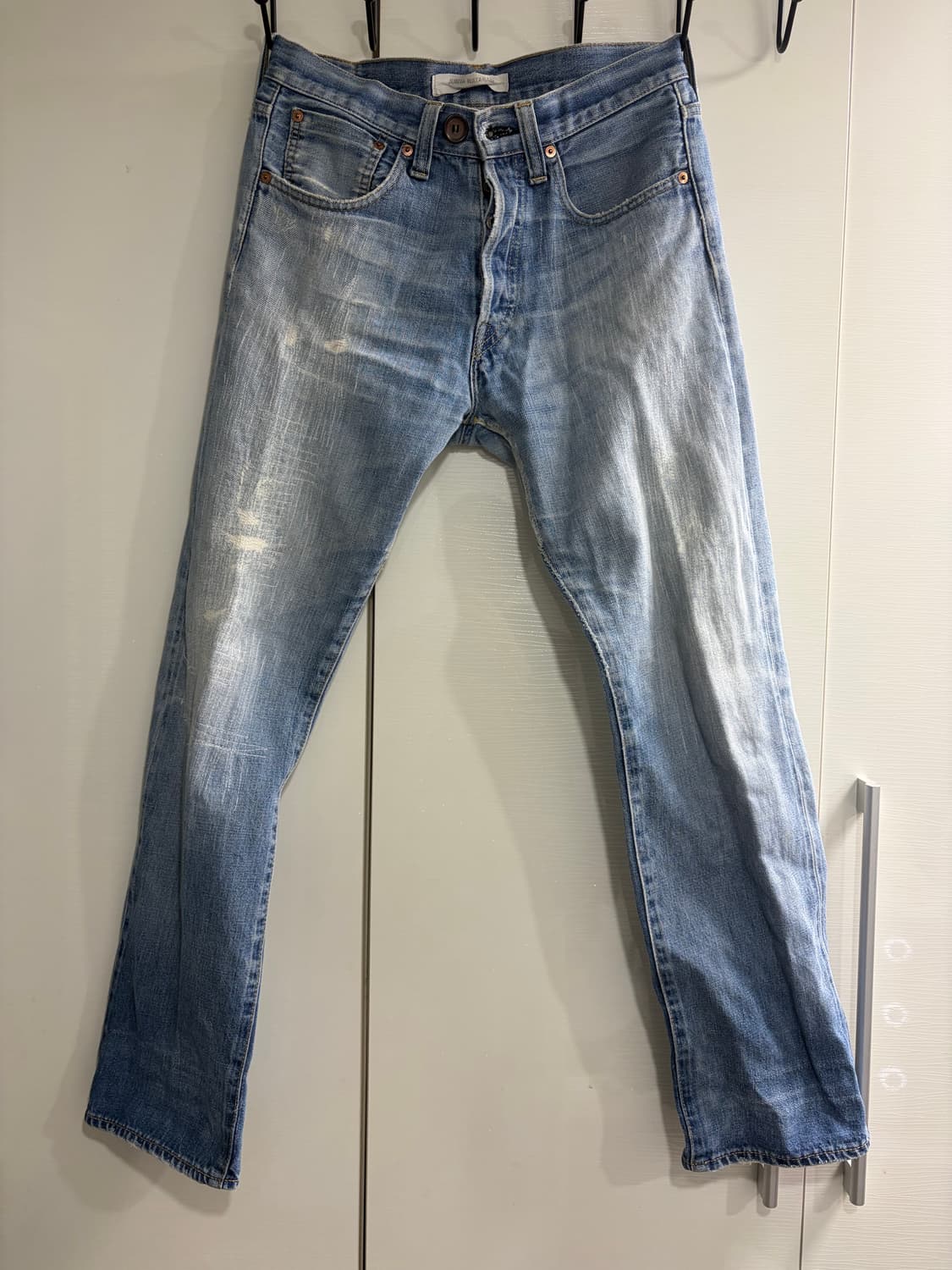 준야 와타나베 데미지 데님 상품이미지1