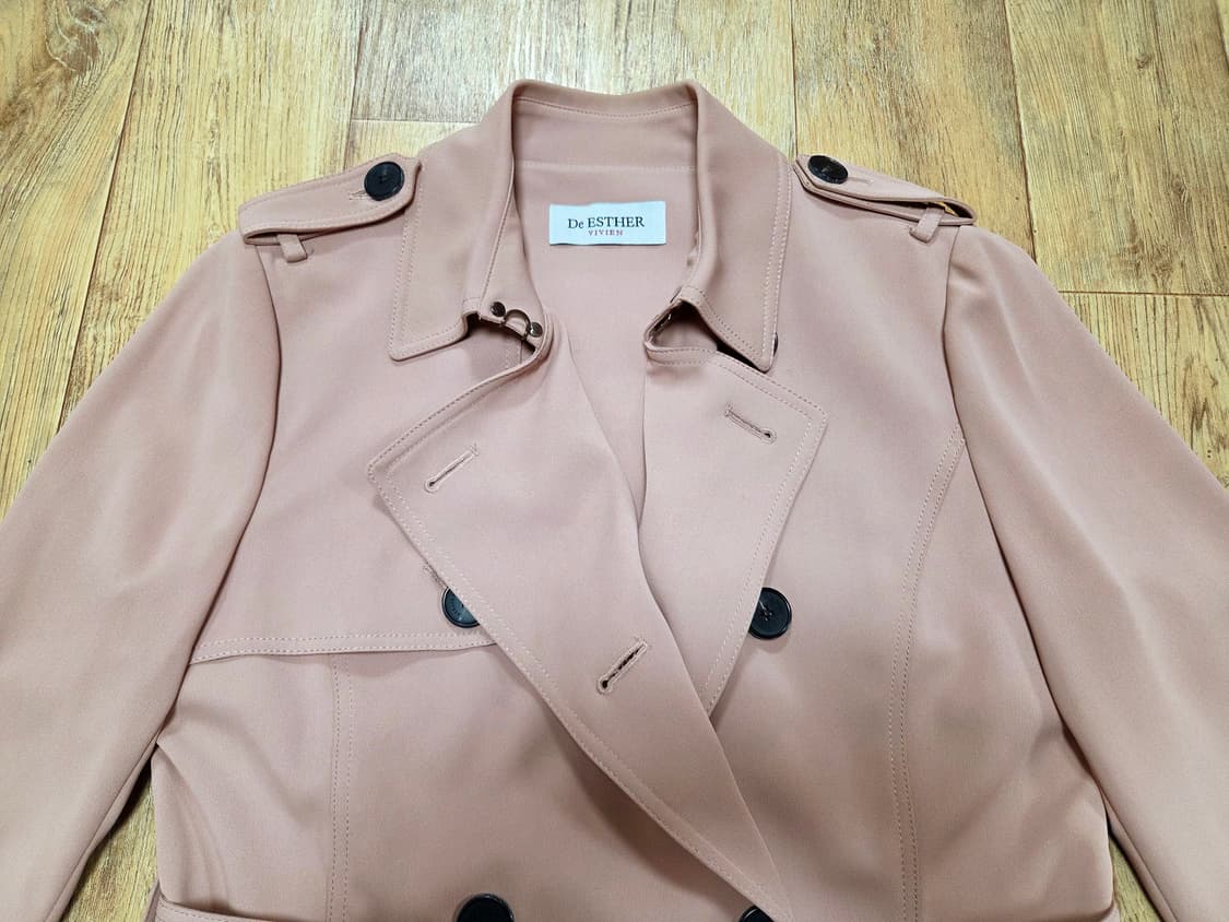 드에스더(DE ESTHER) 벨티드 트렌치코트 55 상품이미지2