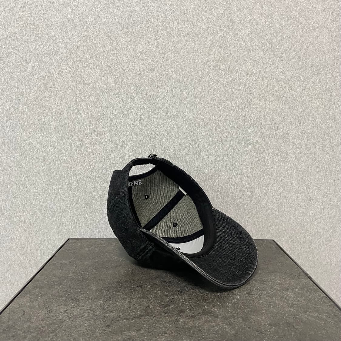 슈프림 케블라 워시드 데님 블랙 에스로고 S로고 볼캡 모자 상품이미지7