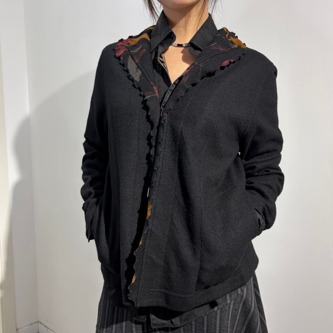 일본빈티지 울 블레이저 자켓 상품이미지1