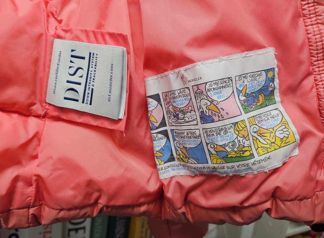 몽클레어 키즈패딩 6Y 핑크 여아패딩 AD27 상품이미지6