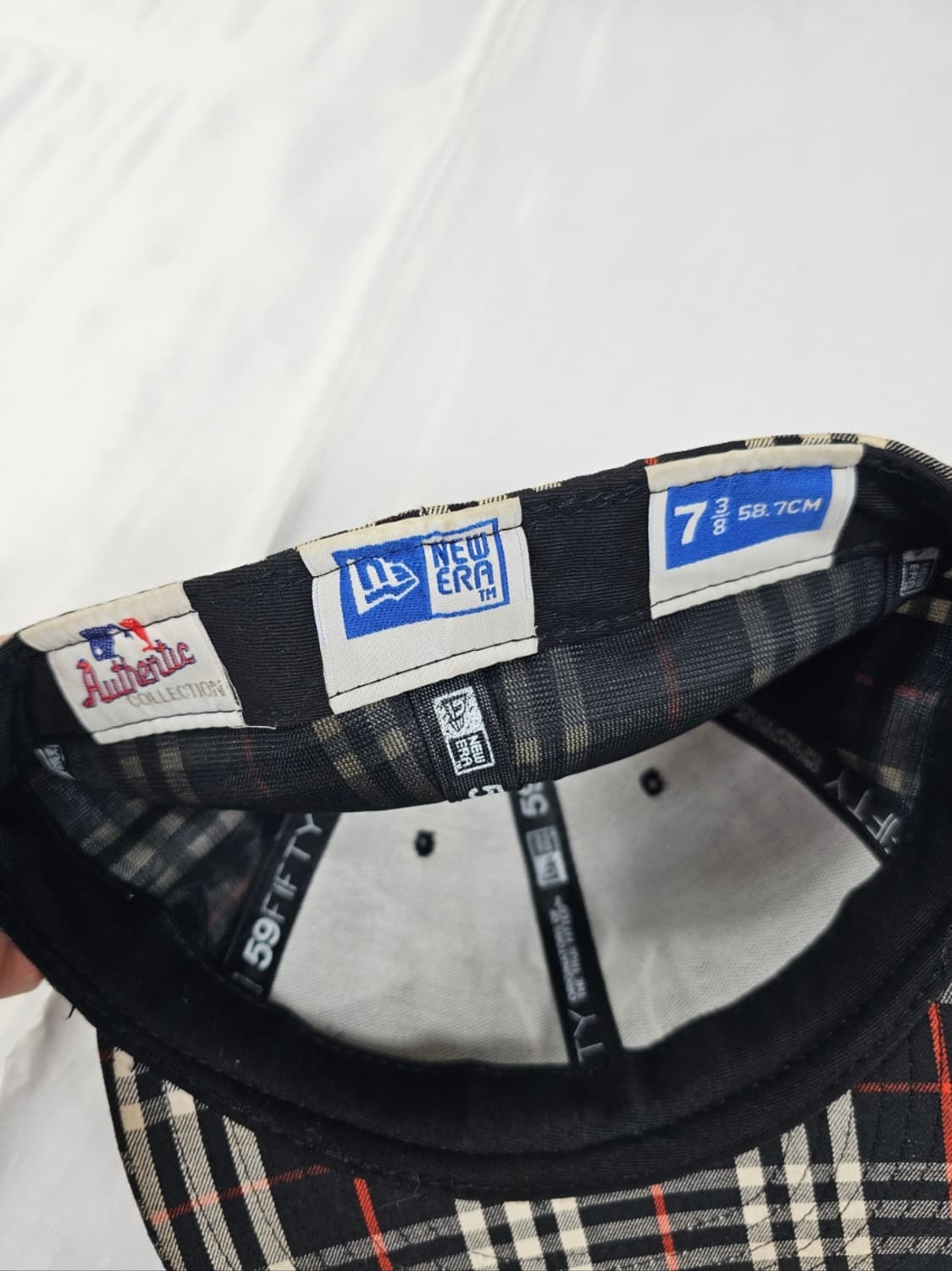 뉴에라버버리체크스냅백 상품이미지7