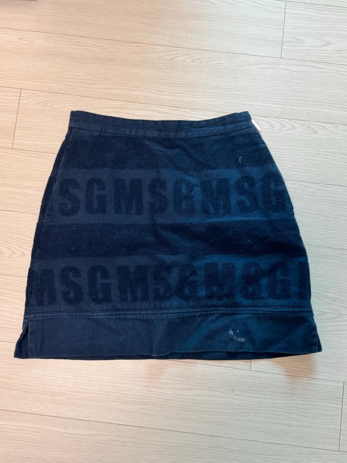MSGM 타올테리 스커트 상품이미지1