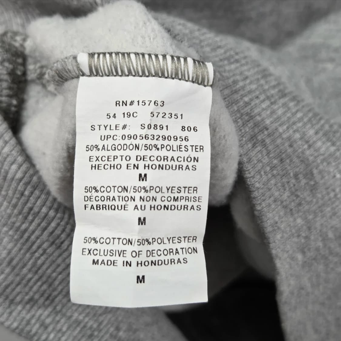 챔피온 기모 후드집업 L 상품이미지4