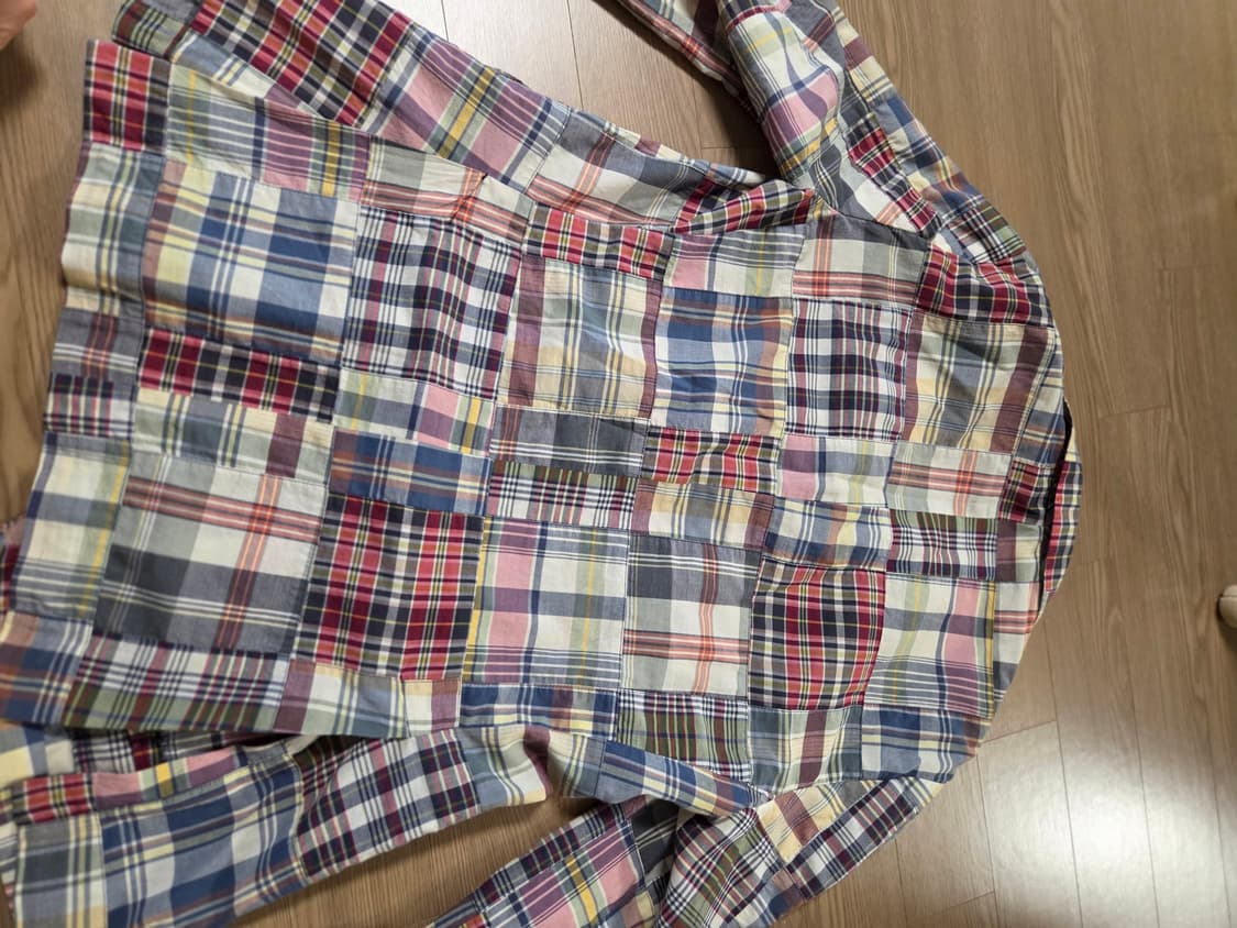 폴로 마드라스 패치워크 자켓 100-105 상품이미지9