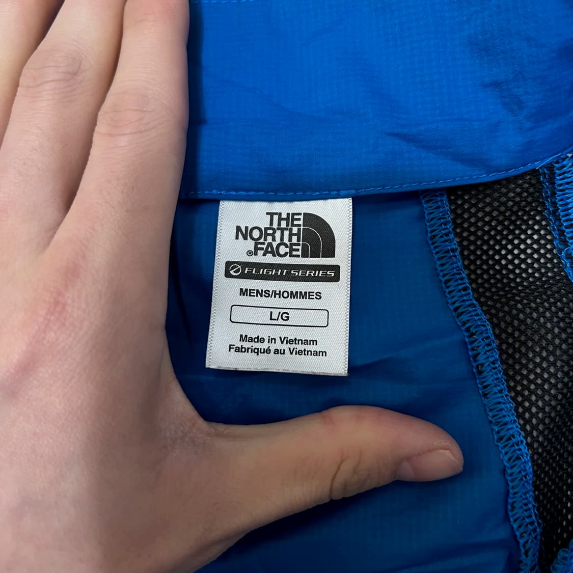 노스페이스 플라이트 시리즈 바람막이 자켓 L/100  상품이미지6