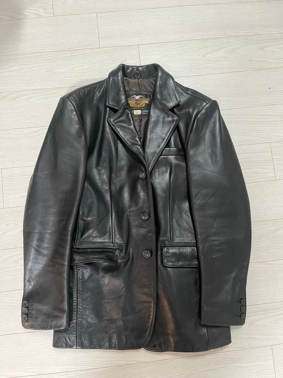 할리데이비슨 가죽자켓 빈티지 상품이미지1