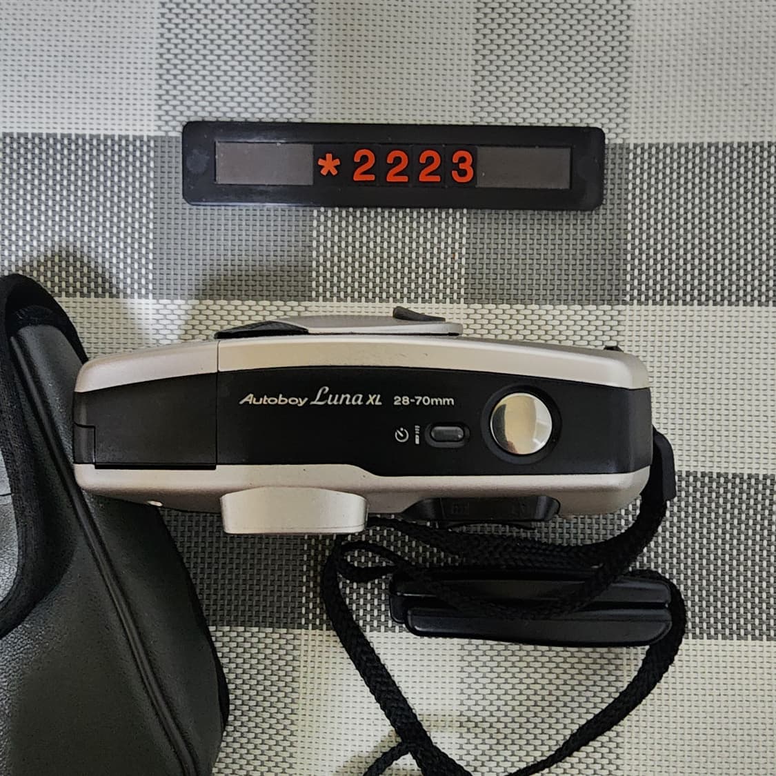 캐논 오토보이 루나 XL 파노라마 필름카메라 리모컨 파우치포함 상품이미지3