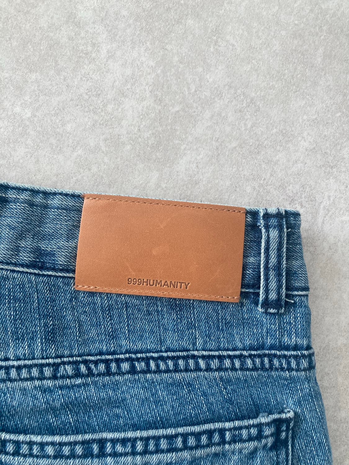 0사이즈 AV PLEATS DENIM PANTS 상품이미지3
