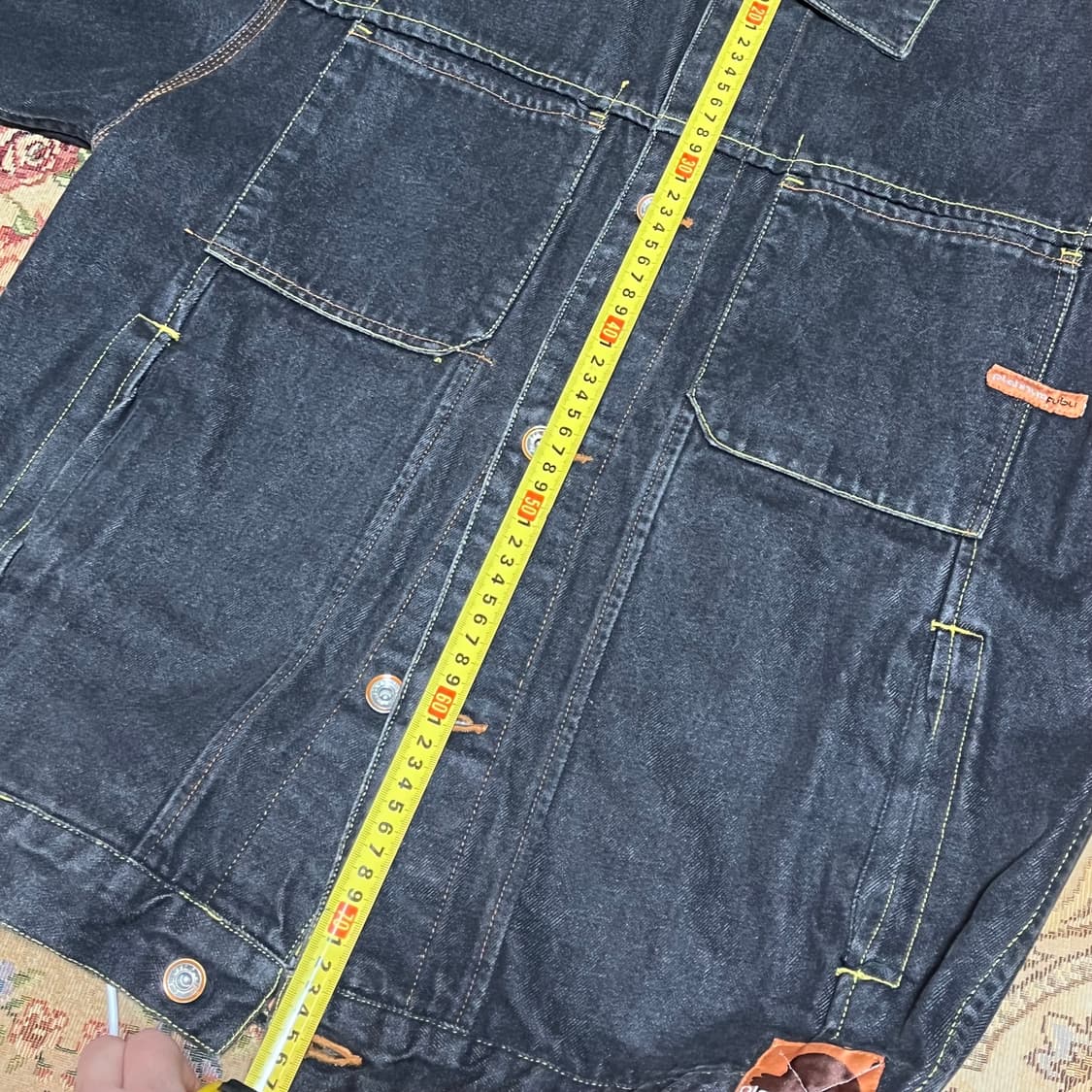 유일매물) 플래티넘푸부 흑청자켓 상품이미지6