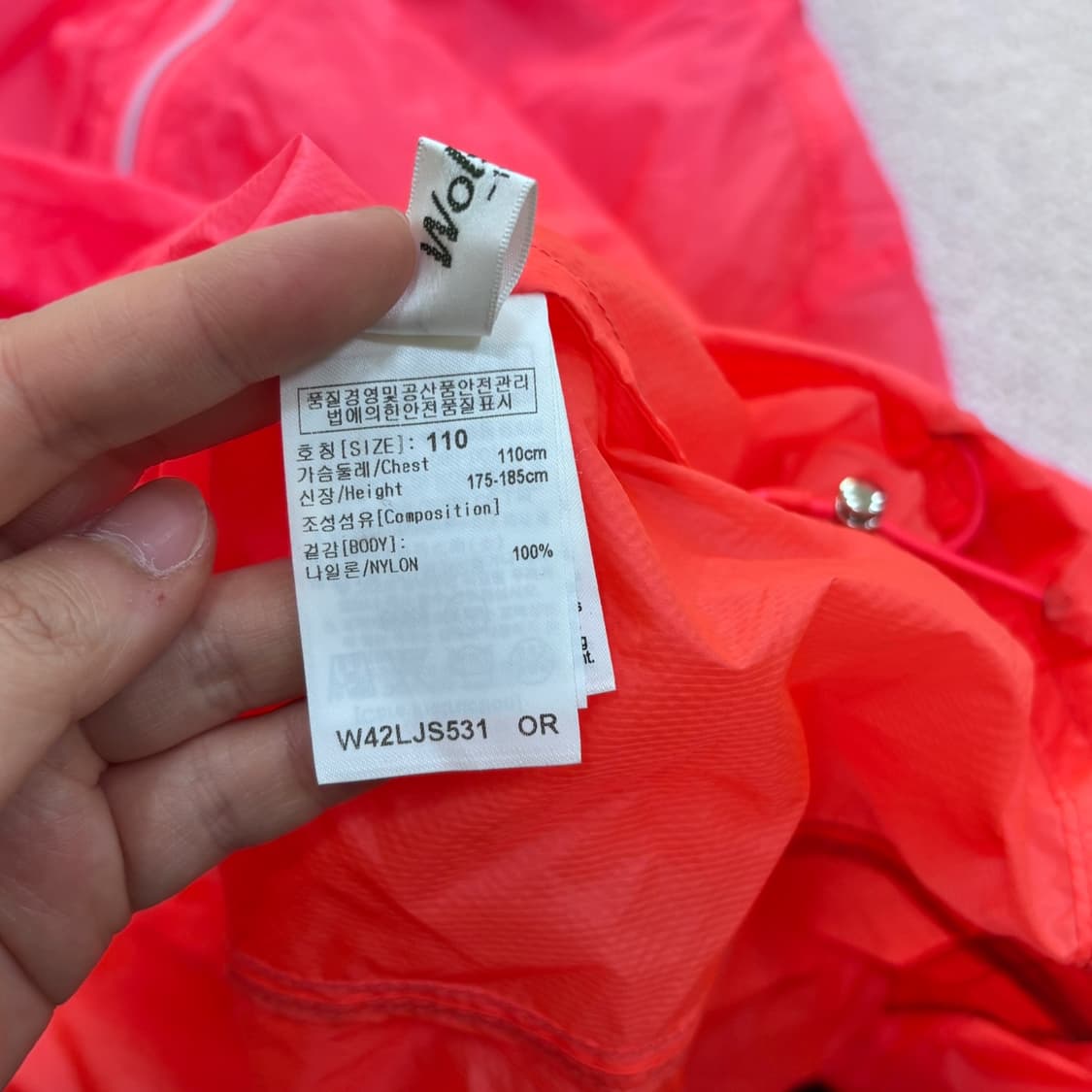 110 울시 여성 스포츠 바람막이 자켓 0423E 상품이미지4