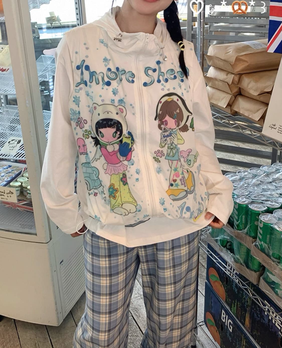 1moresheep 천사 날개 바람막이 베스트 상품이미지2