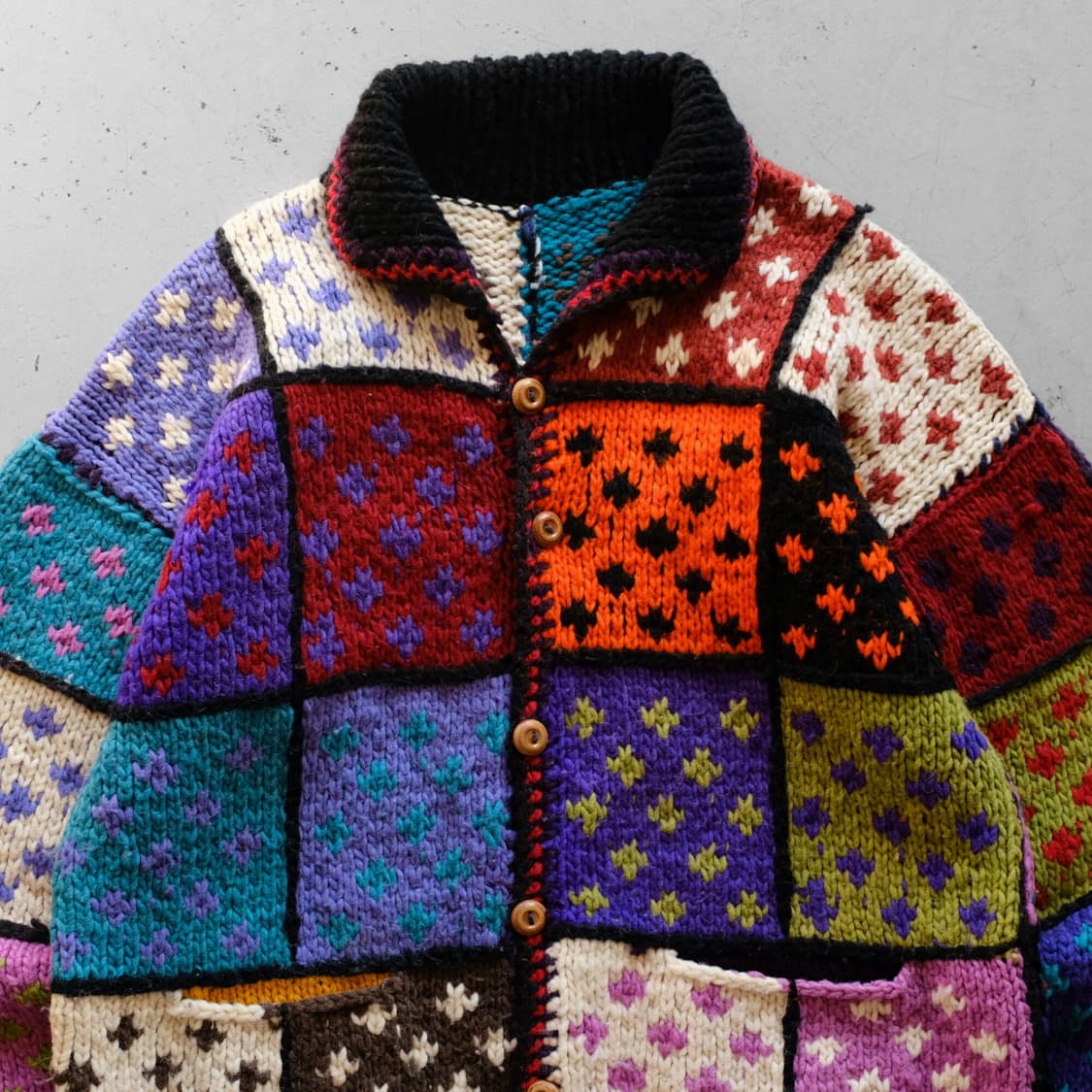 Vintage Hand Made Heavy Wool Jacket 상품이미지2