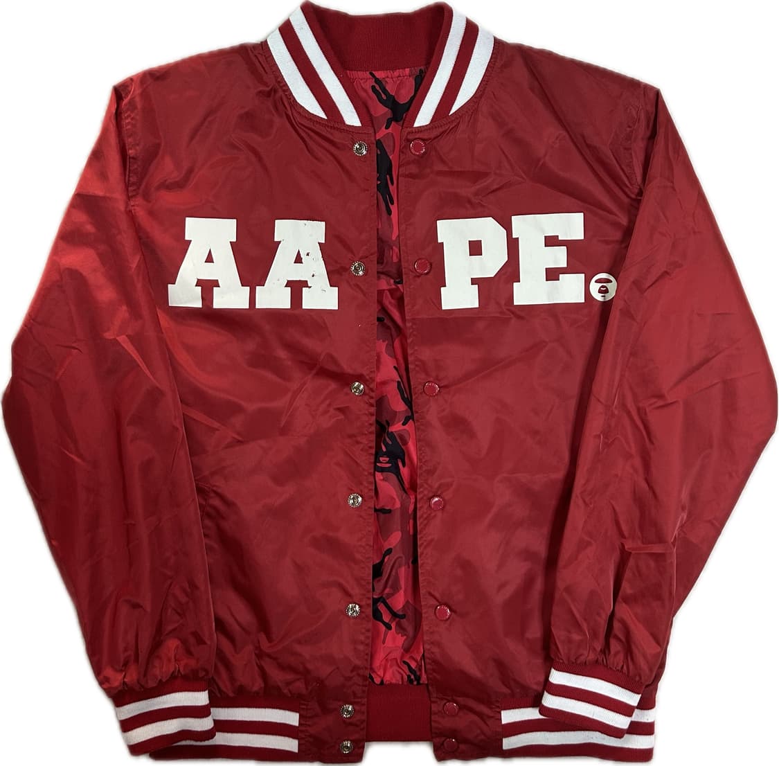 에이프 리버시블 카모 스타디움 자켓 xl 상품이미지1