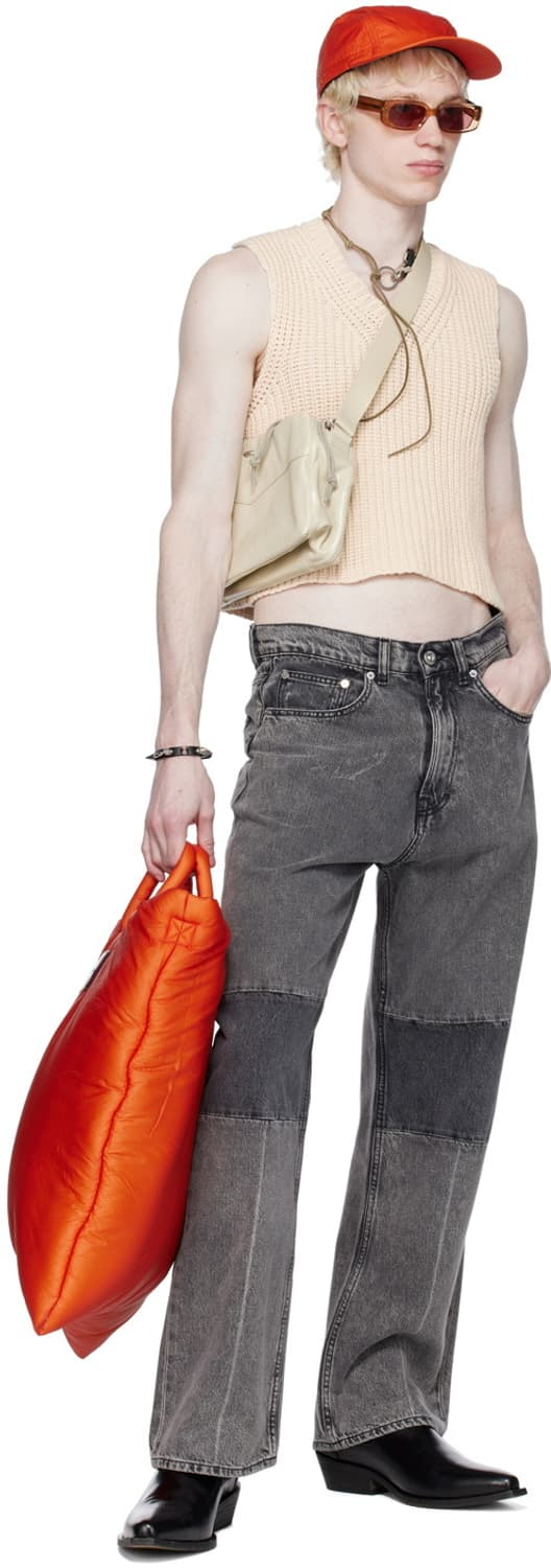 아워레가시 Big pillow Orange Tote bag 토트백 상품이미지2