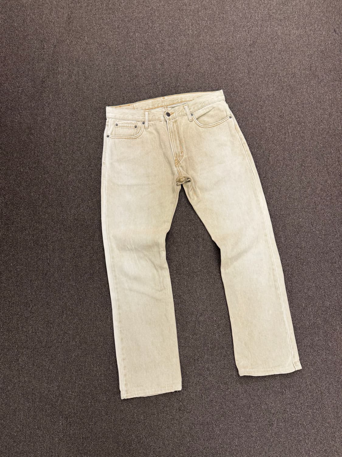 34)리바이스 빈티지 527 베이지 데님팬츠(수선) 상품이미지2