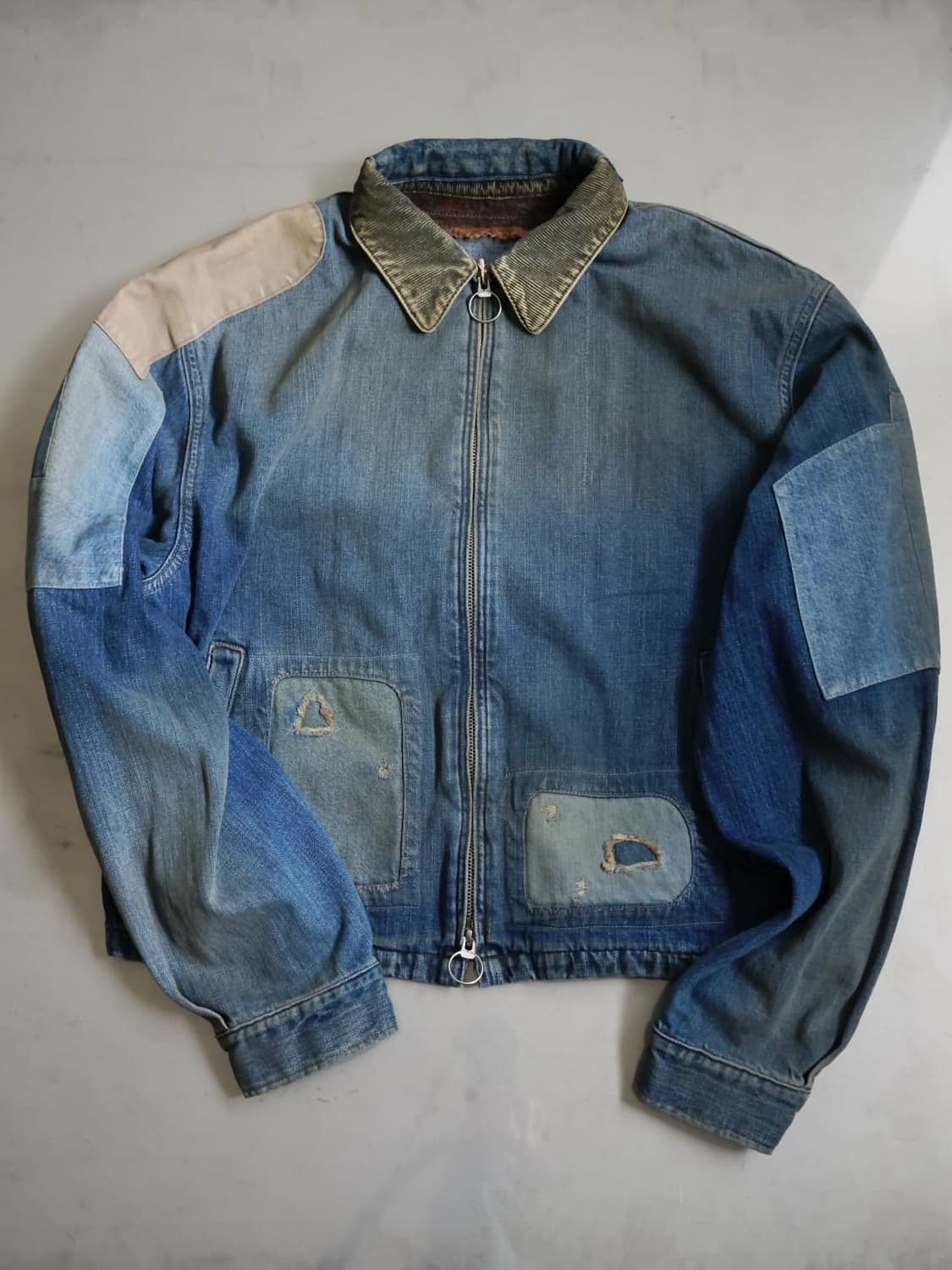 <새제품> 캐피탈 12oz 데님 드리즐러 자켓 골드 러쉬 상품이미지1