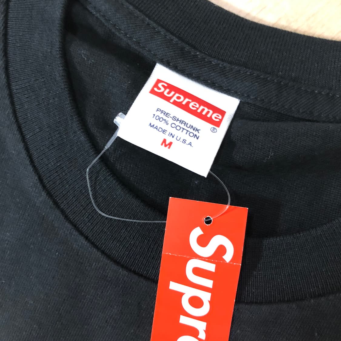 슈프림 알 그린 티셔츠 블랙 M 상품이미지3