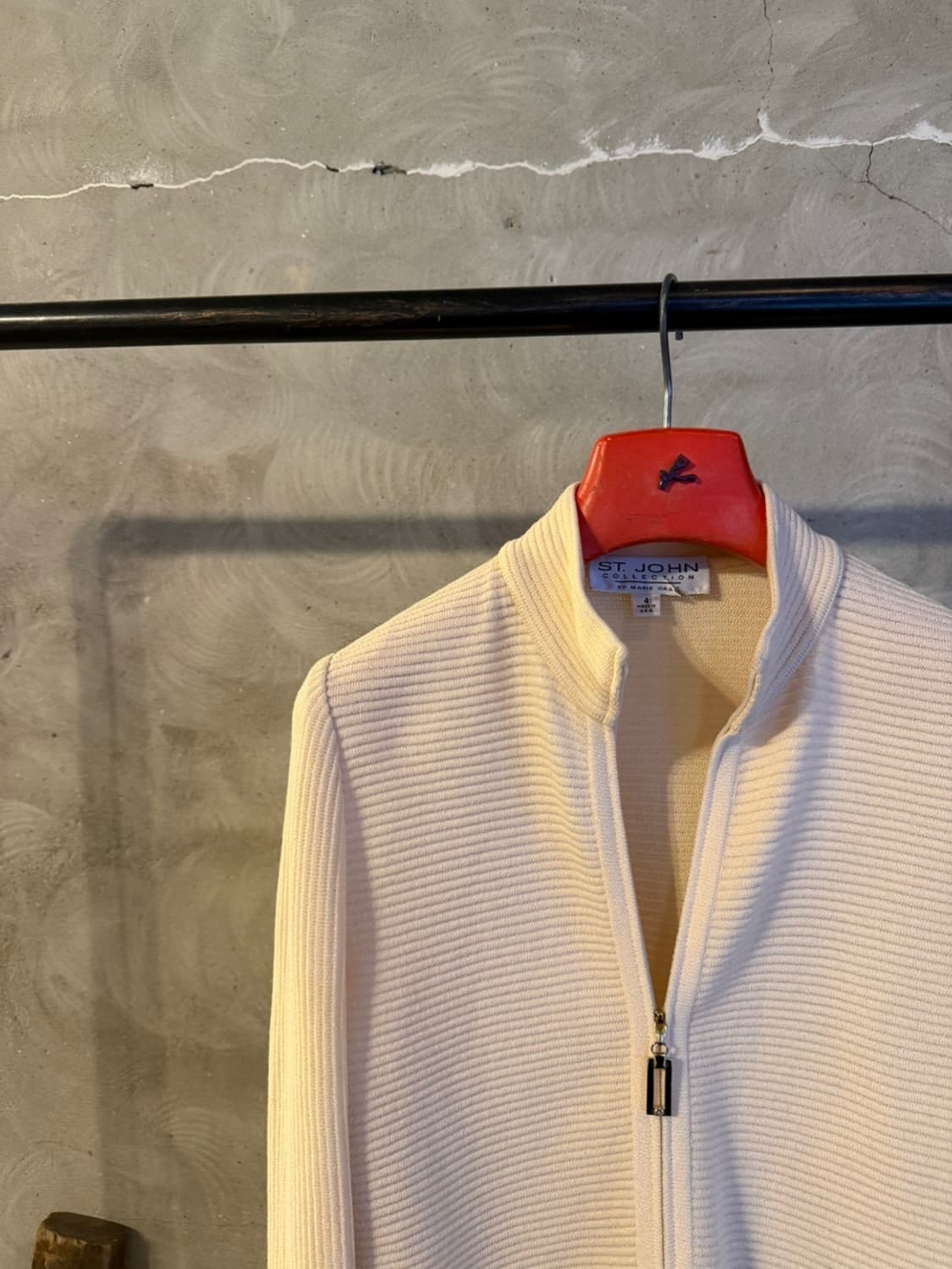 센존 니트짚업 남성55-66 상품이미지3