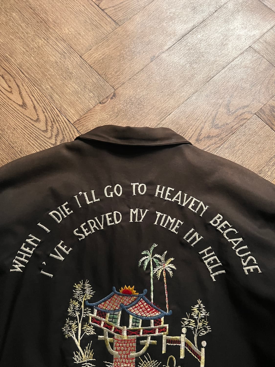 [40]슈가케인 Fleet Base 베트남전 썬페이드 수베니어 자켓 상품이미지8