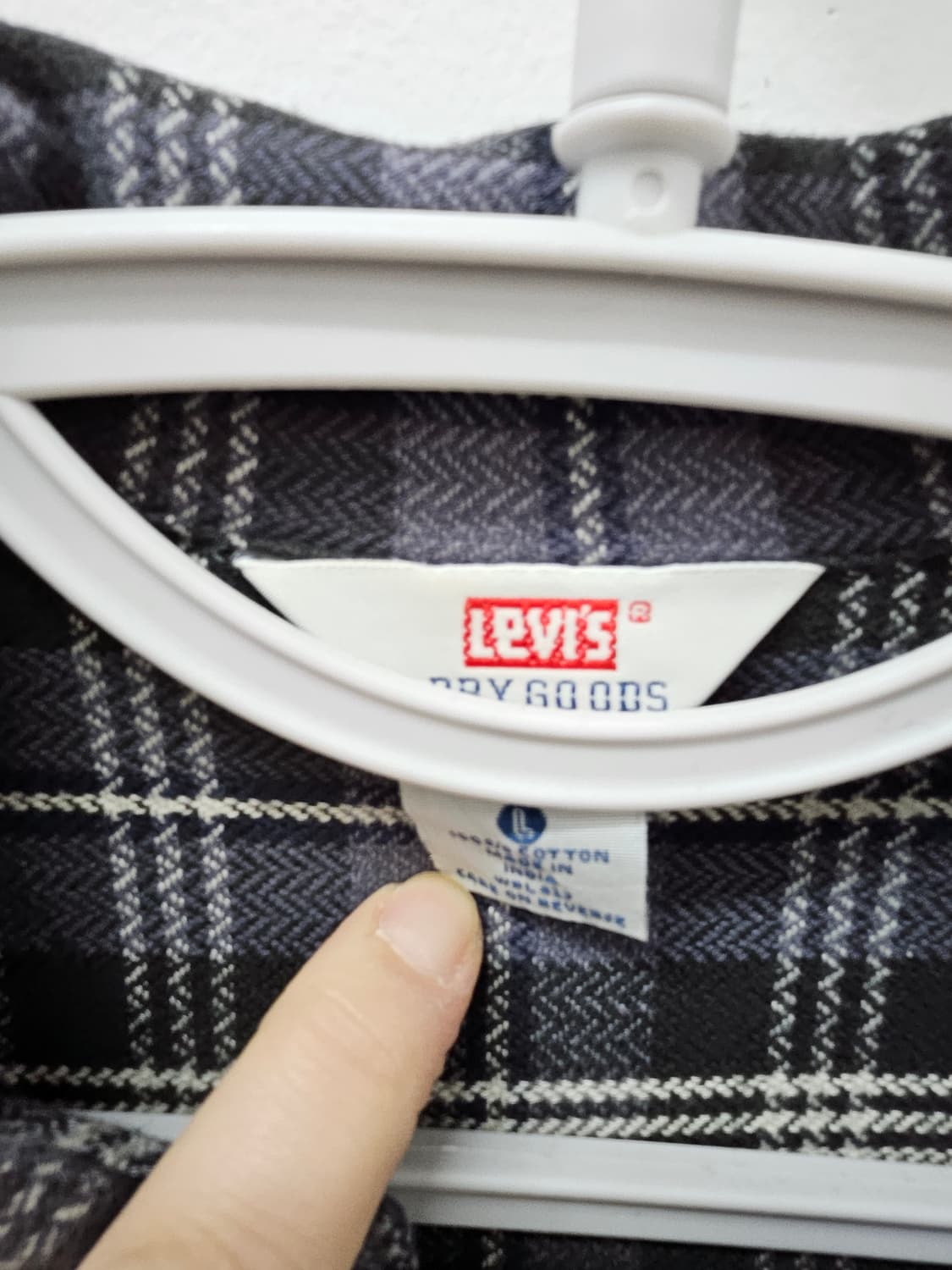 리바이스 빈티지 체크셔츠 상품이미지3