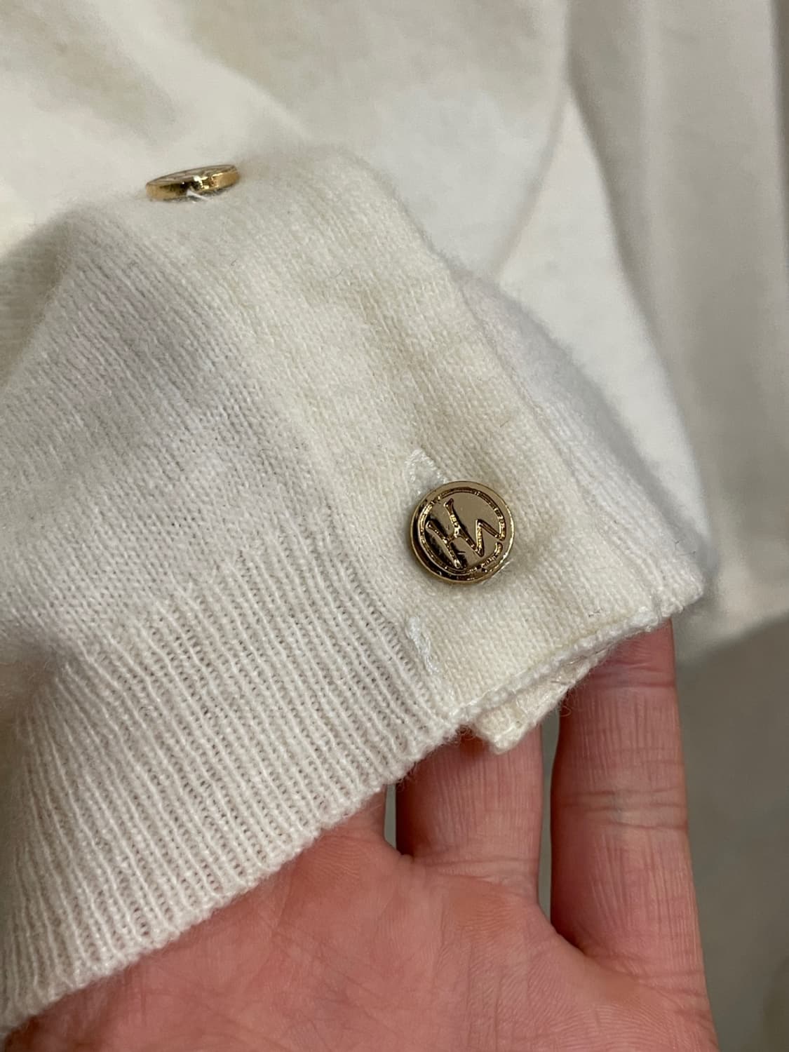 호와스 메리노 울 캐시미어 가디건  상품이미지5