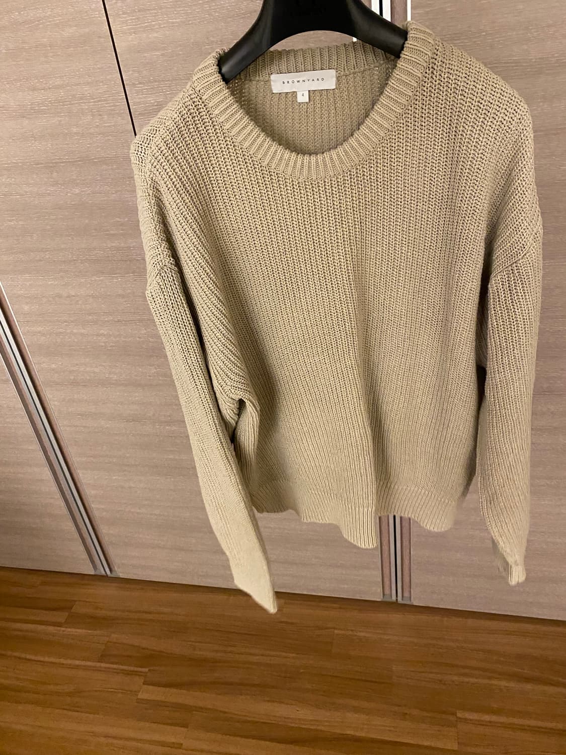 브라운야드 니트 피셔맨 스웨터 4 상품이미지4