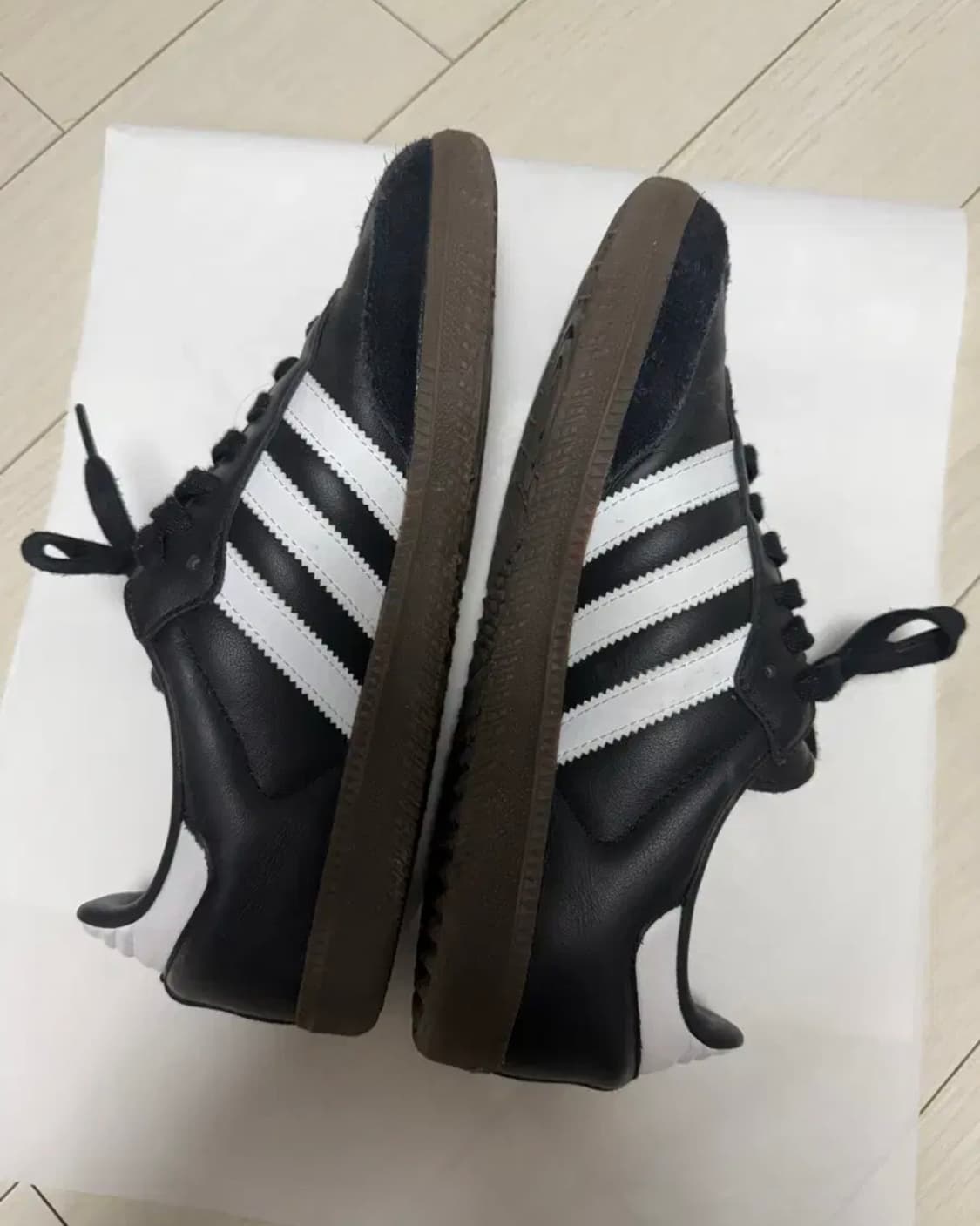 아디다스 삼바 오리지널 블랙 255 상품이미지3