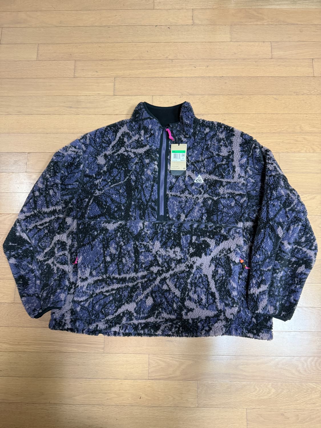 [XL] 나이키 acg 캔웰 글레이셔 써마핏 adv 하프 집 탑 상품이미지1