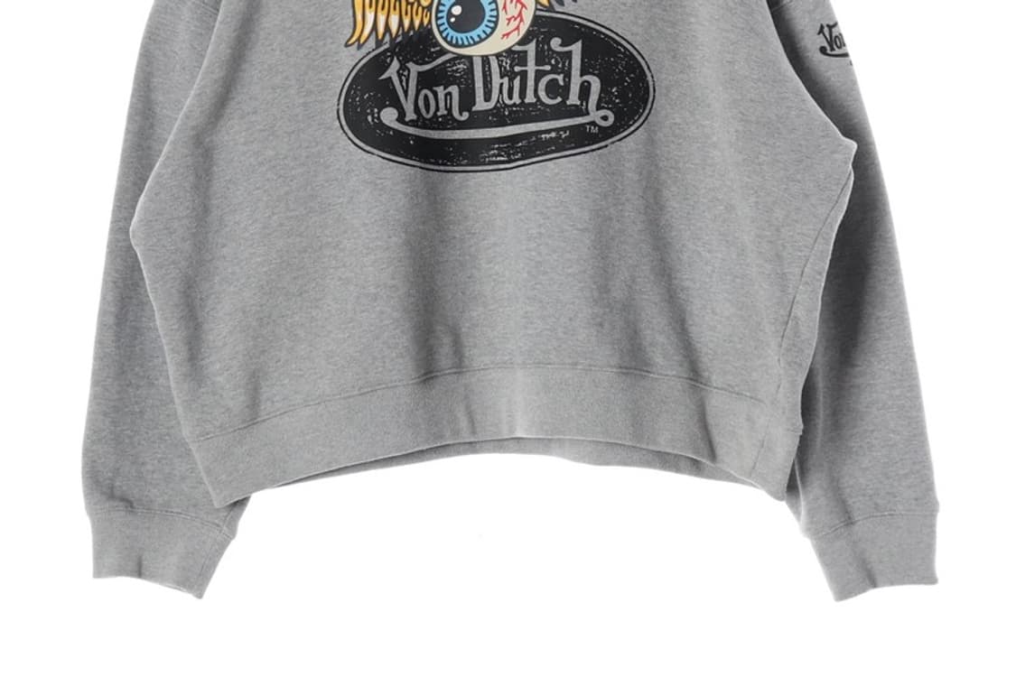 더치 플라잉 아이볼 그래픽 기모 맨투맨 XL 상품이미지4