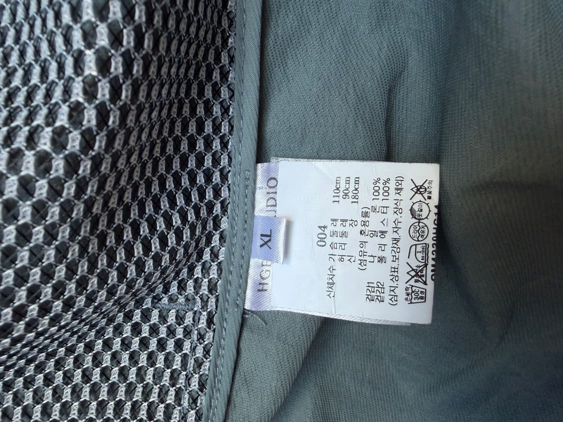 HGBB STUDIO 후드 바람막이 XL 상품이미지6