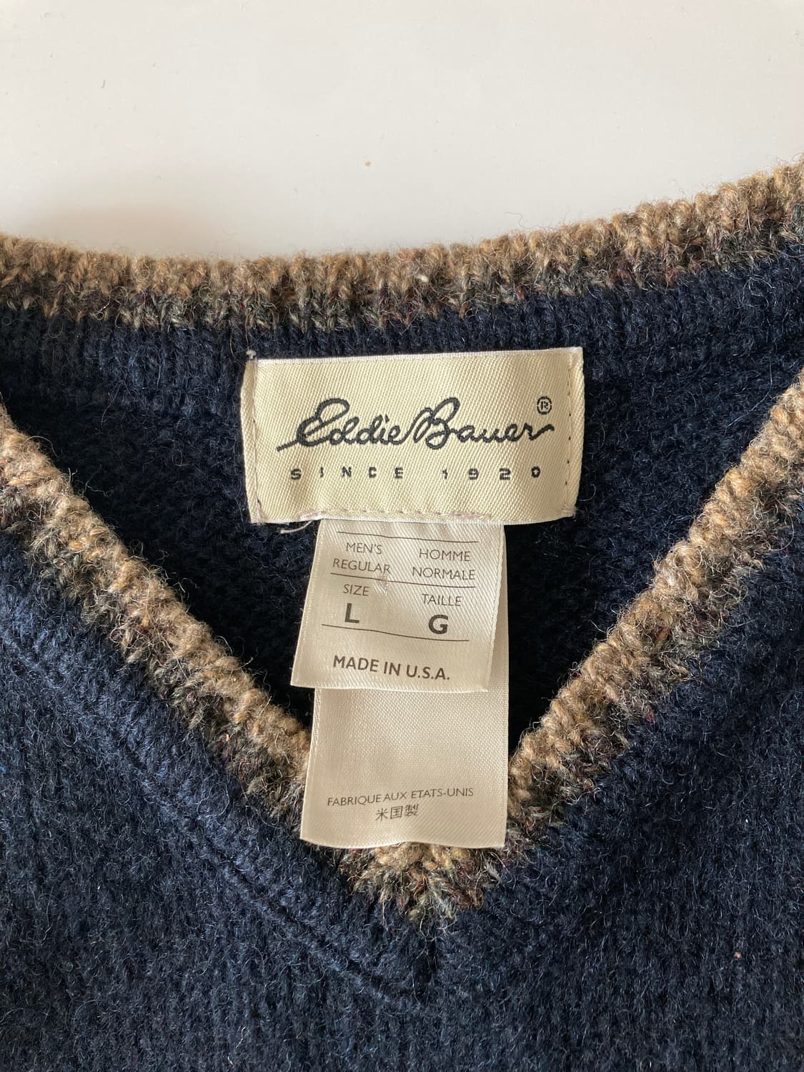 wool sweater / made uas 상품이미지3