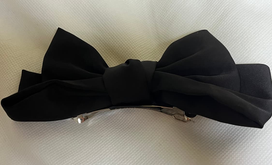 블랙 자동 헤어핀 새제품 상품이미지3