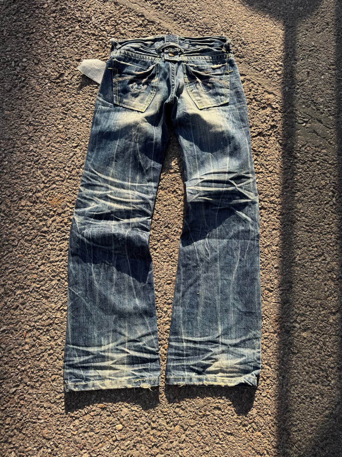 TOTO – Wash Boot-cut Denim Pants 상품이미지6