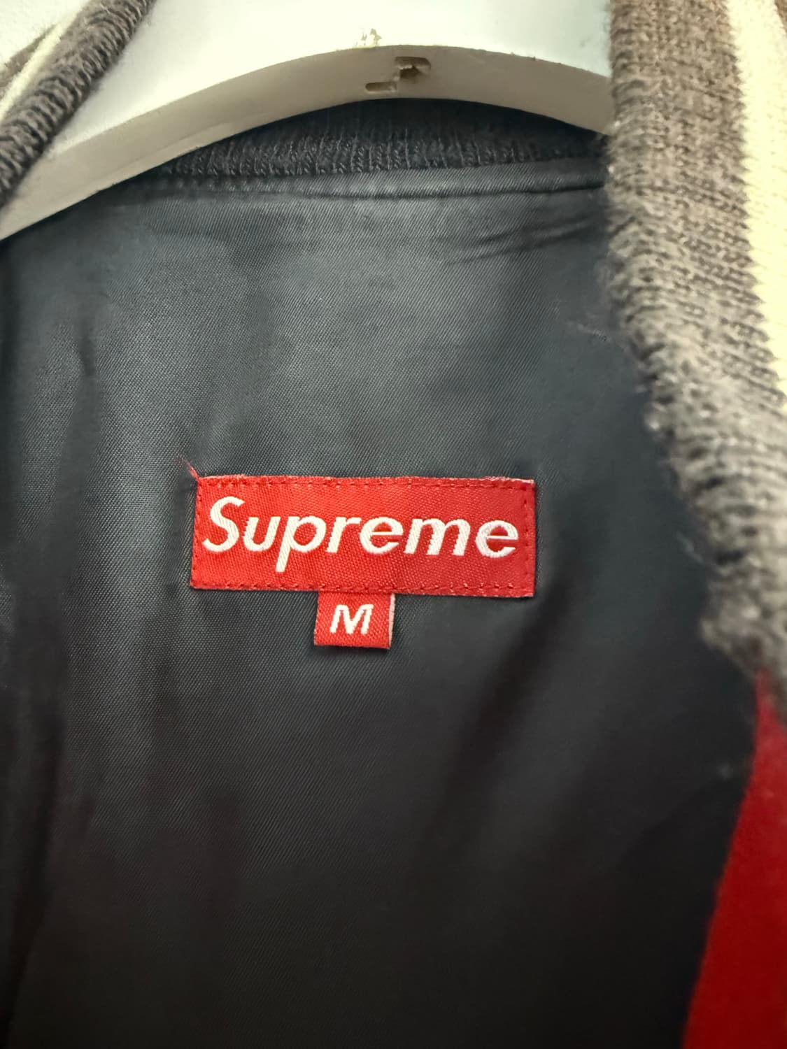 M)슈프림 00‘s 뉴욕 울 바시티자켓 스타디움점퍼 상품이미지8