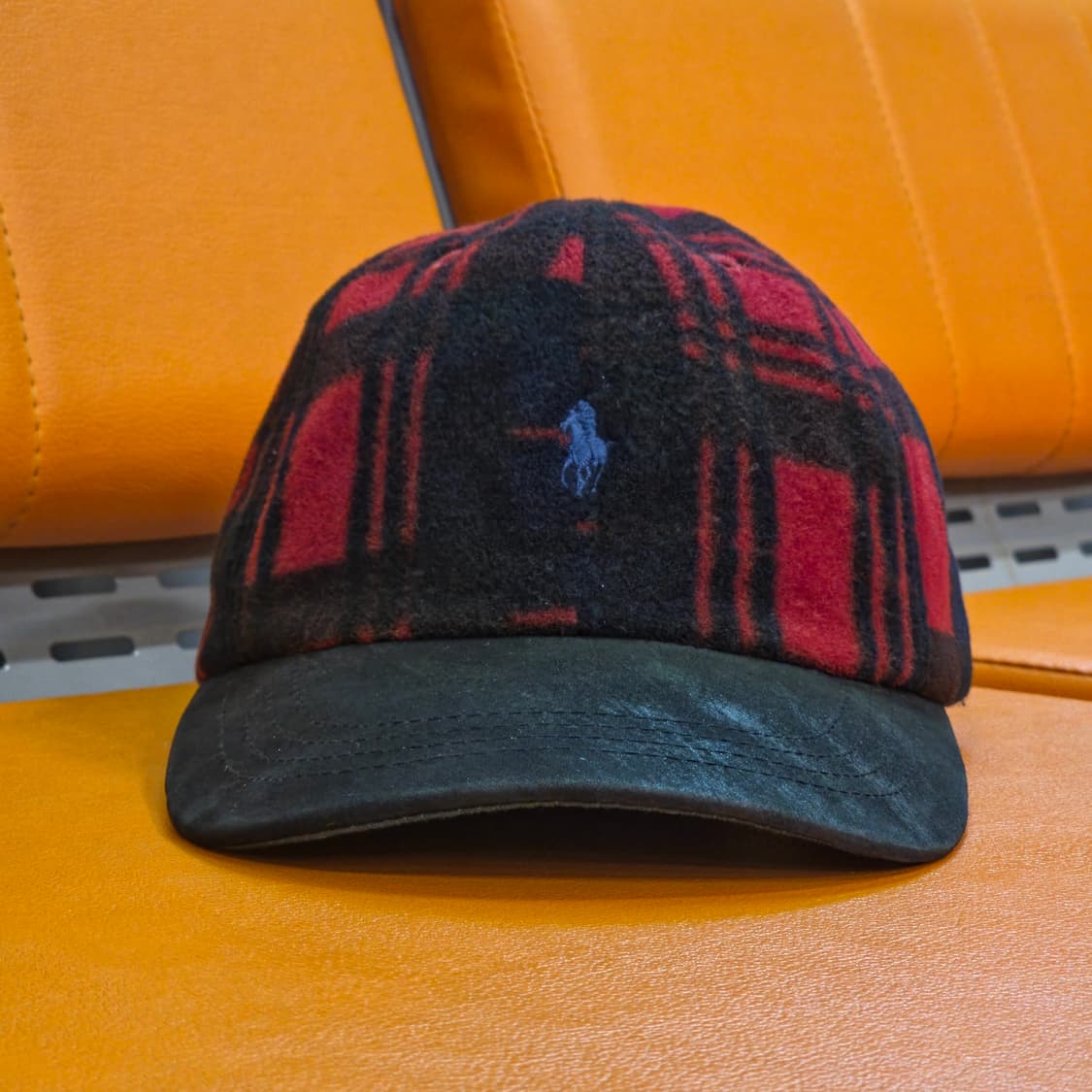 폴로 랄프로렌 체크 캡모자 상품이미지2